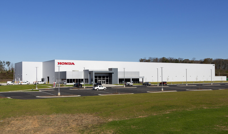 米国 ノースカロライナ州に建設された新ハンガー