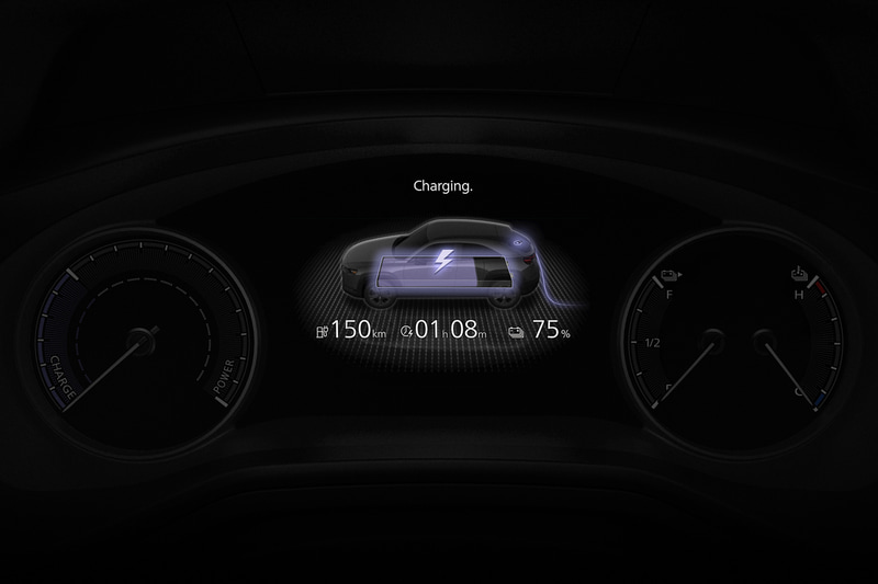 メーター内充電表示