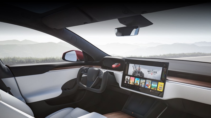 内装を刷新したモデルS