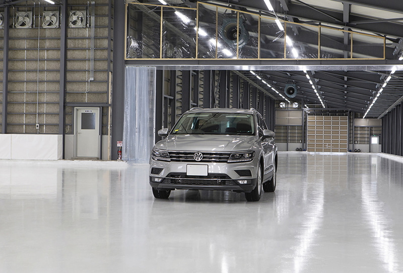 「NICE」屋内氷上試験路