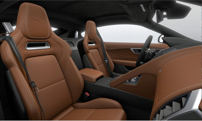 フルエクステンデッドレザーのインテリア（タン）