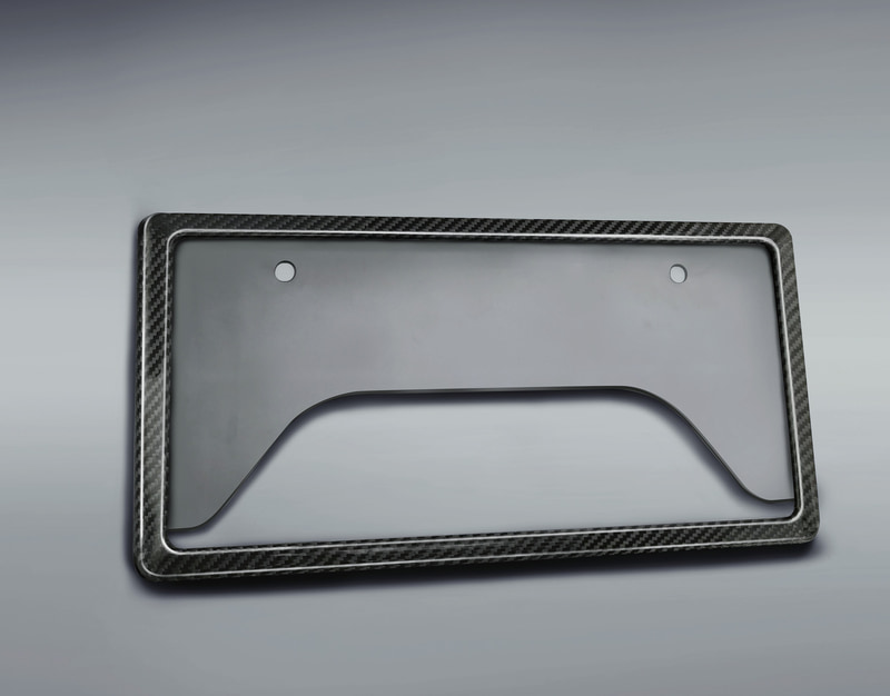 GRカーボンナンバーフレーム：1万9800円（フロント用）、1万9800円（リア用）