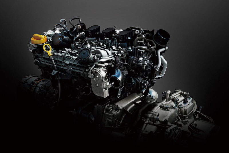 搭載されるエンジンは新型「ルーテシア」と同じだが、最高出力は24PS向上した154ps/5500rpm、同じく30Nm向上した最大トルク270Nm/1800rpmを発生。組み合わされるシフトは電子制御7速AT（7EDC）となる