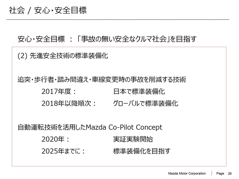 MAZDA CO-PILOT CONCEPTについて3（2017年資料より抜粋）