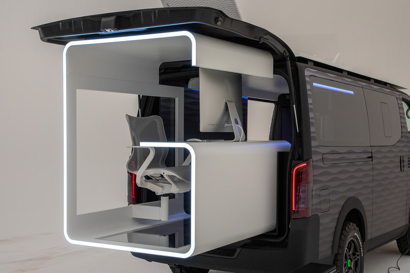 オフィスポッドは引き出すことが可能になっている