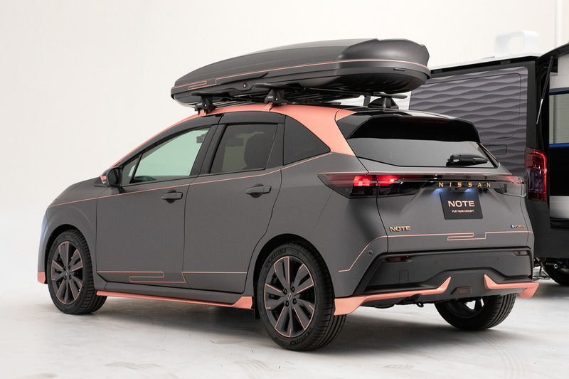 数字の21をモチーフにしたラインがフロント、サイド、リア、そしてルーフのジェットバッグに入れられている