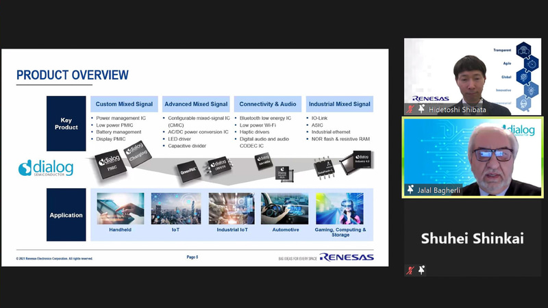 オンライン会見を開催