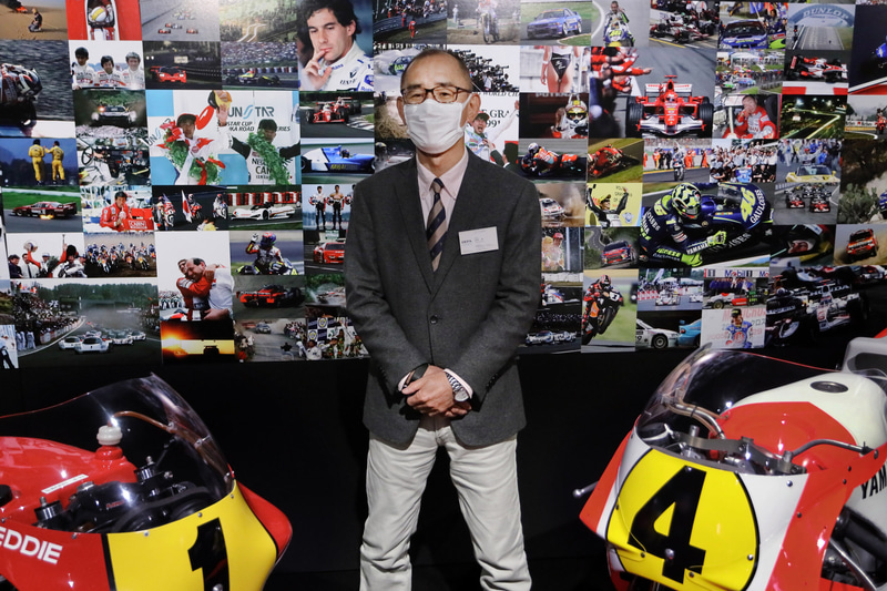 写真展の実行委員長を務めたJRPA副会長 赤松孝氏