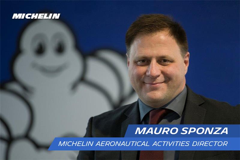 ミシュラン航空事業部ダイレクター、マウロ・スポンザ氏