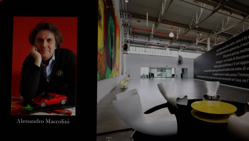 アルファ ロメオのエクステリア担当チーフデザイナーであるアレッサンドロ・マッコリーニ氏