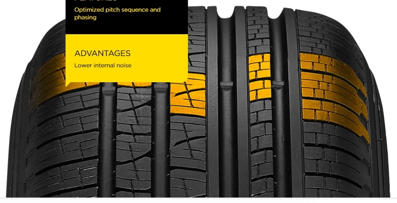 ロードノイズを低減する最適化されたピッチシーケンスとフェーズ