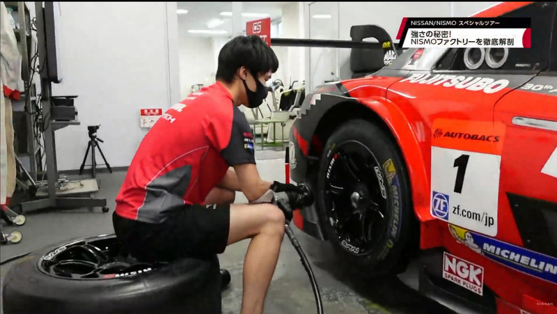 タイヤ交換トレーニング