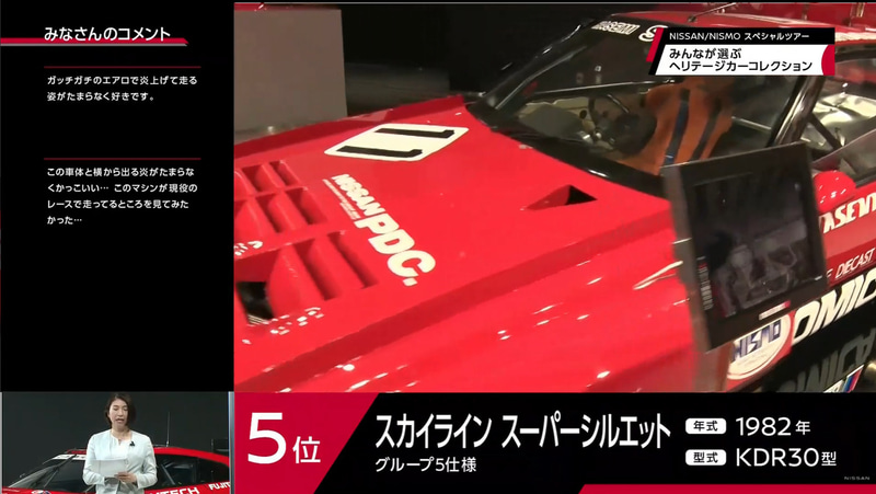 スカイライン スーパーシルエット（1982年グループ5仕様、KDR30型）