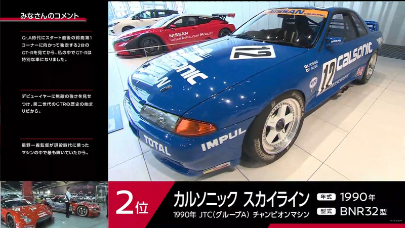 カルソニック スカイライン（1990年JTCチャンピオン、グループA仕様、BNR32型）