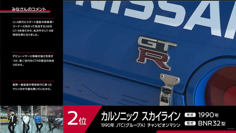カルソニック スカイライン（1990年JTCチャンピオン、グループA仕様、BNR32型）
