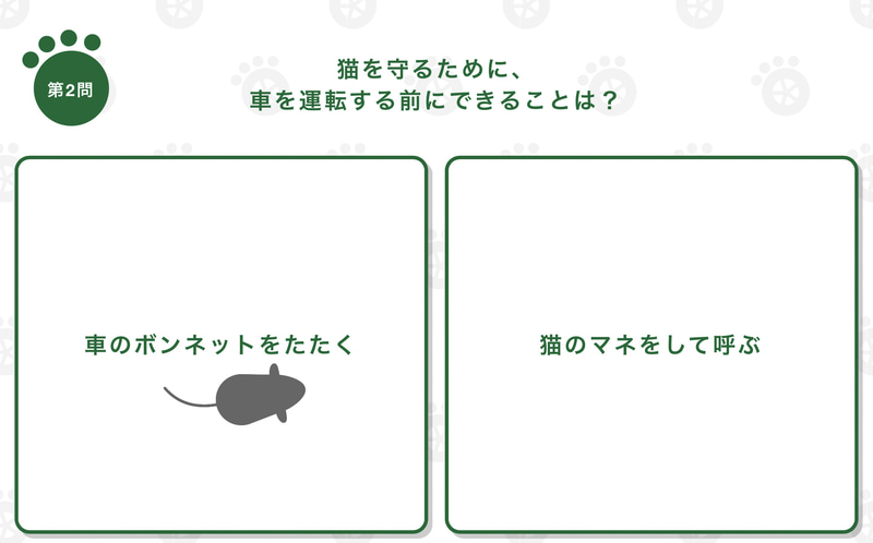 スマートフォンやタブレットで参加できる「交通にゃん全クイズ」