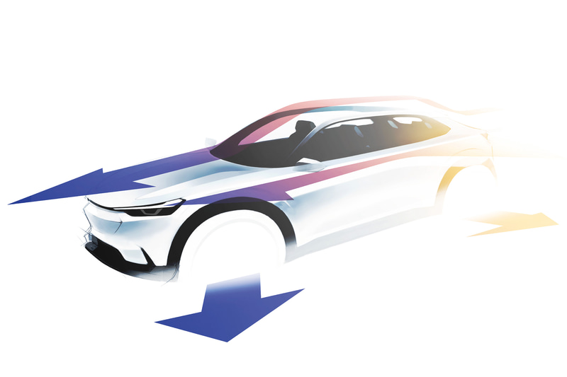 エクステリアデザインのコンセプトイメージ図