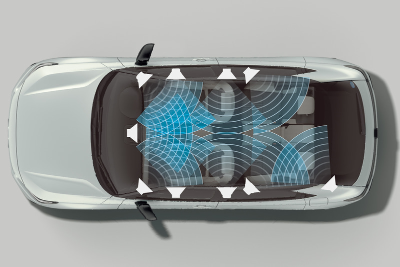 独自開発のプレミアムサウンドシステム