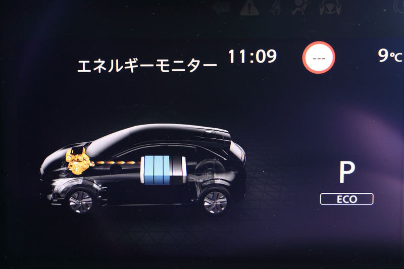 アドバンスドドライブアシストディスプレイの表示例