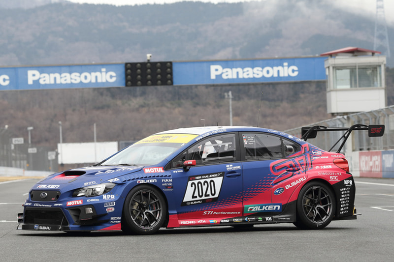 6月に行なわれる予定の「第49回ニュルブルクリンク24時間耐久レース」への参戦は、現段階で見送ると発表（写真は2020年2月の富士スピードウェイでのシェイクダウン時に撮影）