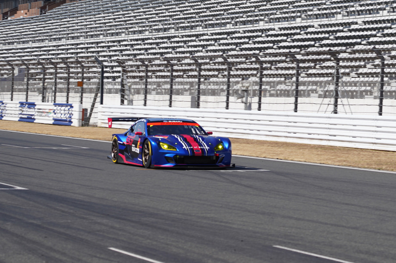 シェイクダウンを行なう61号車 SUBARU BRZ R＆D SPORT