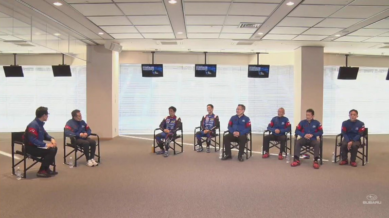 SUPER GTのチームメンバーを迎えてトークイベントを展開