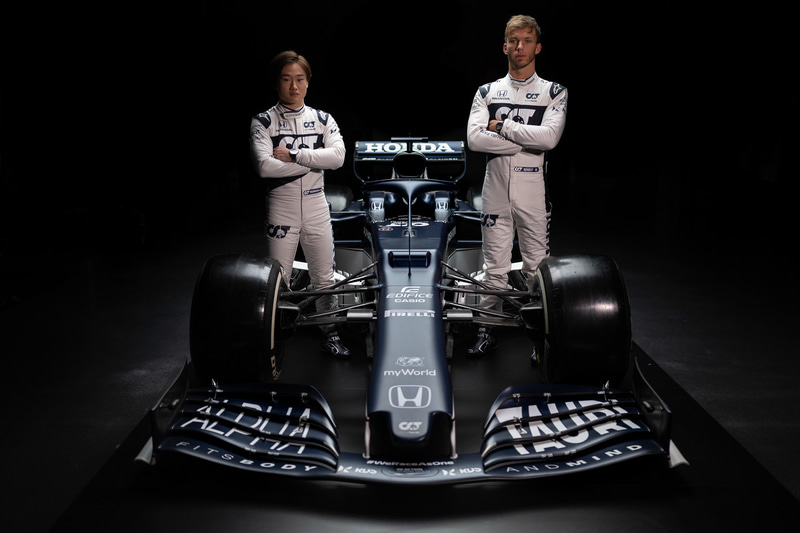 カシオはF1チーム「Scuderia AlphaTauri」をオフィシャルパートナーとしてサポートする