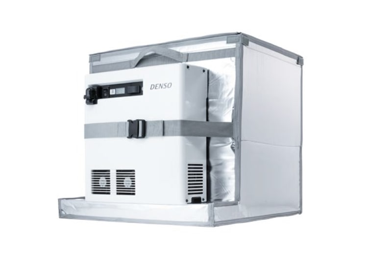 D-mobicoと断熱箱を組み合わせた状態