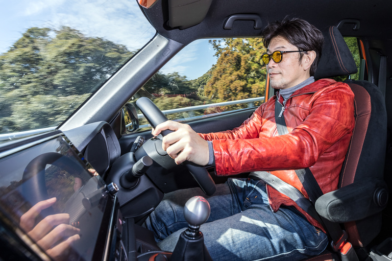 「クルマと対話することがどんどん楽しくなってくる」と筆者