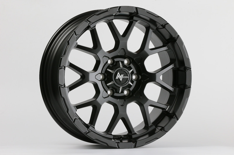 NITRO POWER M28 BULLETのカラーバリエーション。セミグロスブラック/マシニング