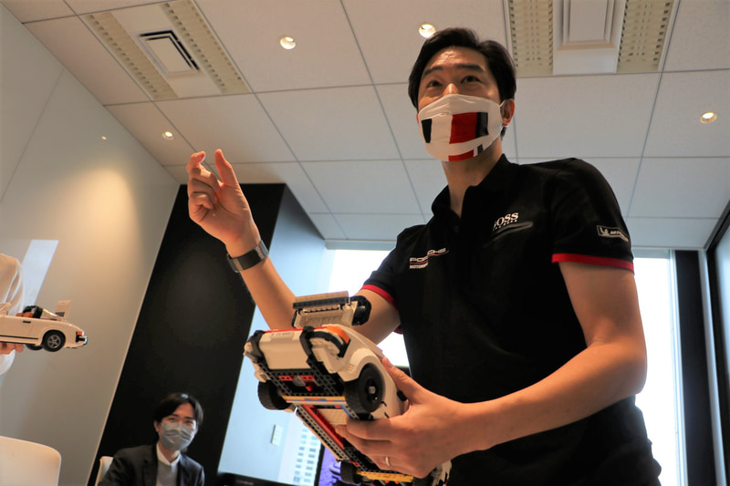 レゴ ポルシェ 911の完成度の高さを語るポルシェジャパン株式会社 広報部 部長 黒岩真治氏