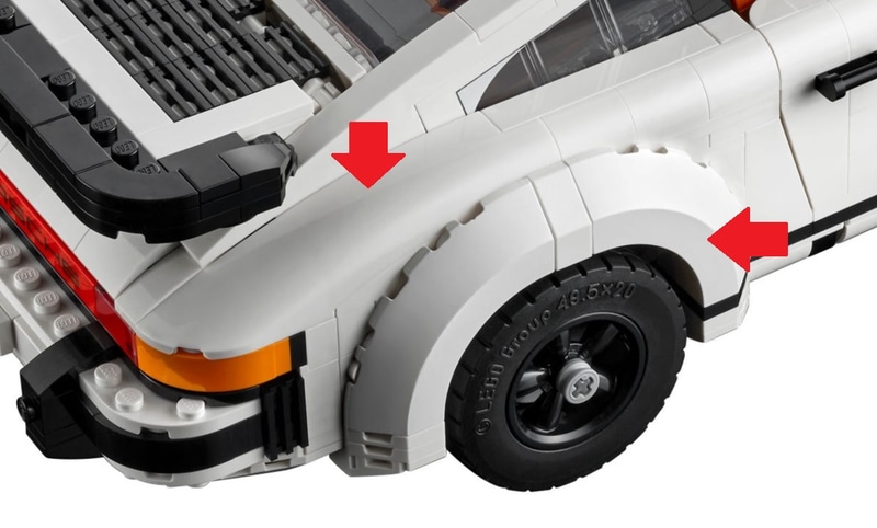 リアフェンダーとオーバーフェンダーだけは既存のパーツでは再現が難しかったという