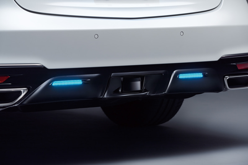 リアまわりのセンサー