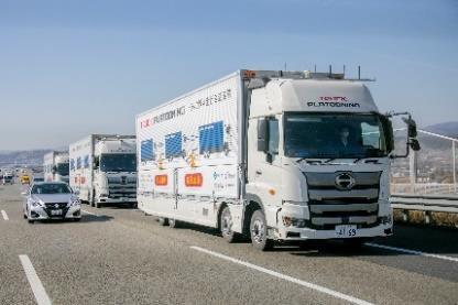 高速道路本線を80km/h、車間9mで走行