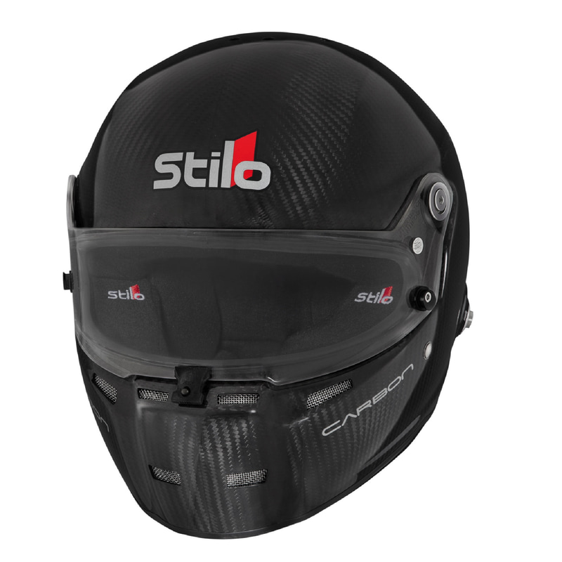 ノーマルテンションカーボン繊維を使用したドライカーボン帽体のST5F N。重量はスモールシェルが1.35kg。ラージシェルが1.4kg。サイズはスモールシェル（XS/54、S/55、M/57、L/59）とラージシェル（L/60、XL/61、XXL/63）がある。価格は17万7000円（税別）