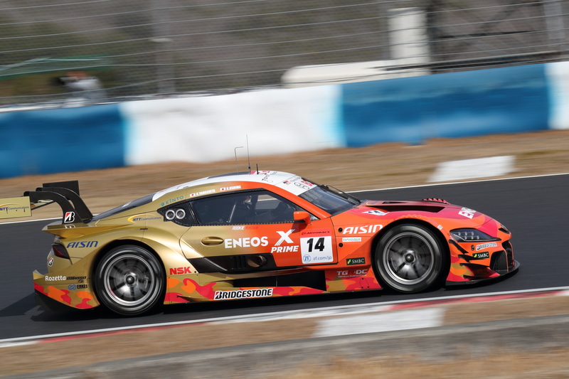 ROOKIE Racingの14号車 ENEOS X PRIME GR Supra（大嶋和也/山下健太）