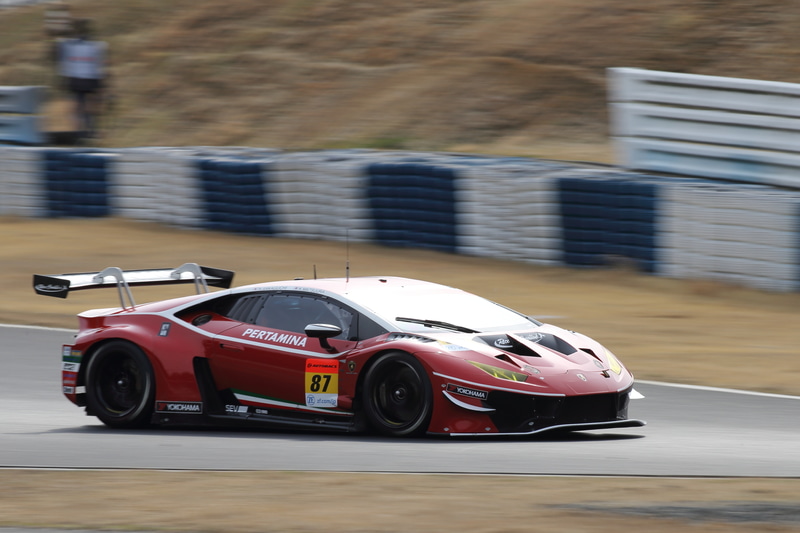 87号車 グランシード ランボルギーニ GT3（松浦孝亮/坂口夏月、YH）