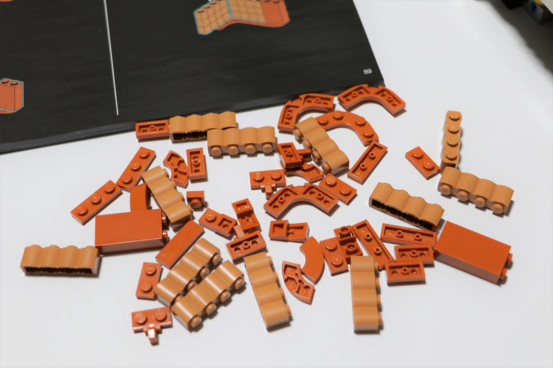 まさかこのピースから運転席と助手席ができるとは……