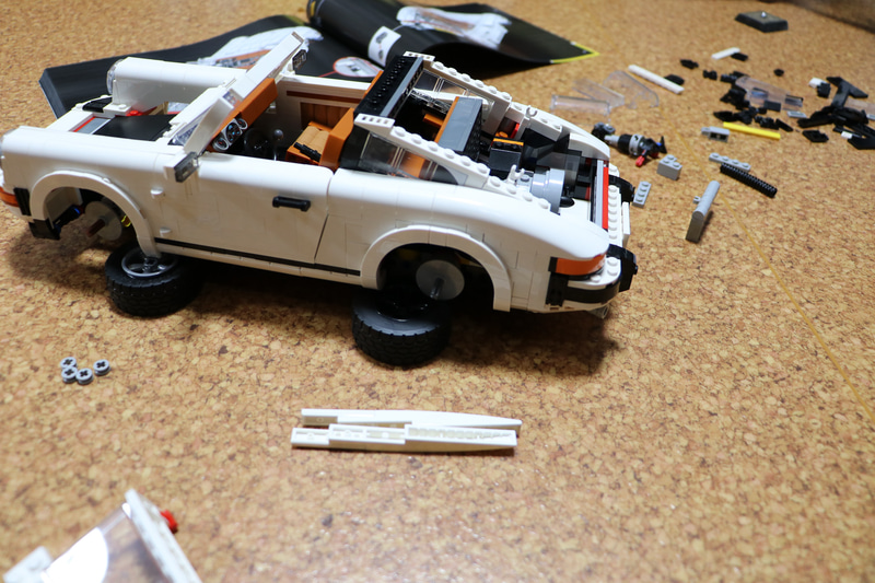 組み換え作業中