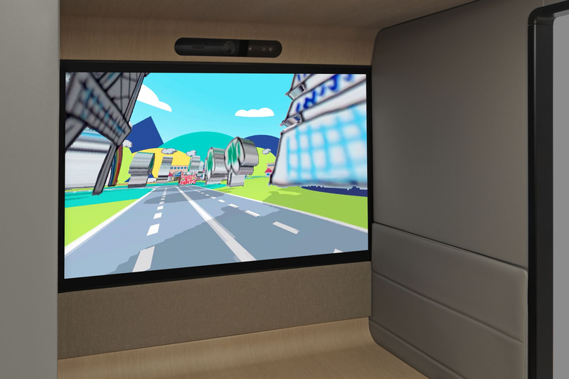 立体的な3D画像で再現される「ぬり絵」