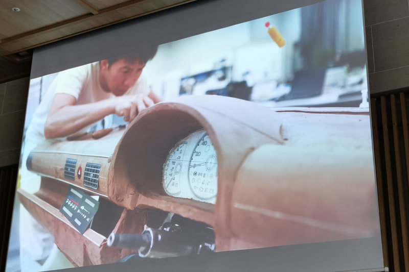 椋本氏は当時モックアップを製作する部署だった