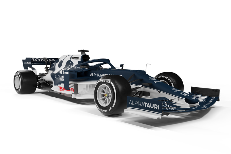 スクーデリア・アルファタウリ・ホンダの2021年シーズンマシン「AT02」