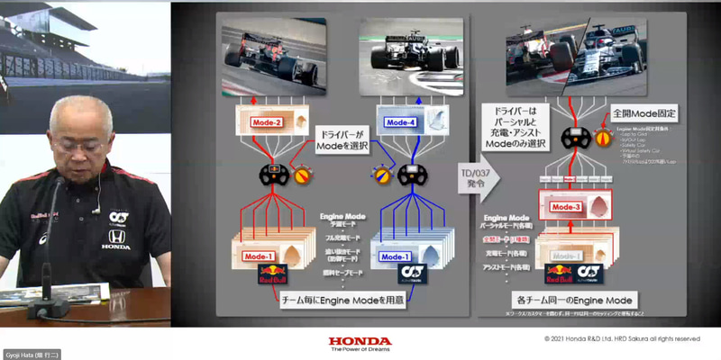 エンジンモードの固定