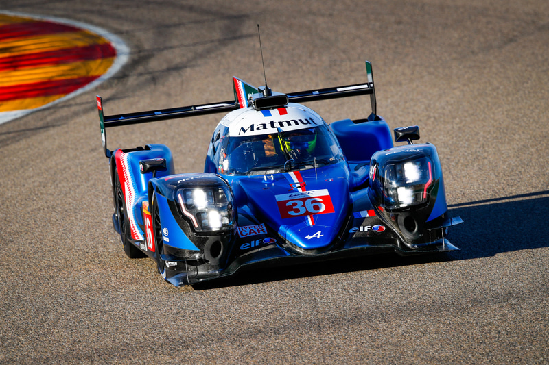 テスト走行時の様子