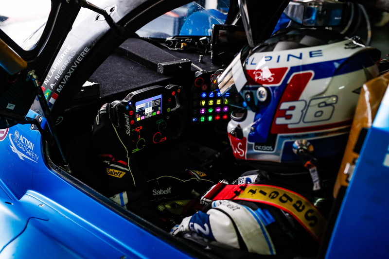 テスト走行時の様子