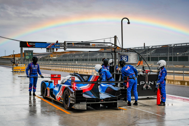 テスト走行時の様子