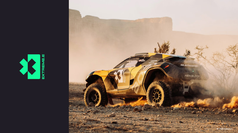 電動オフロードの新たな大会「エクストリーム E」を全戦配信