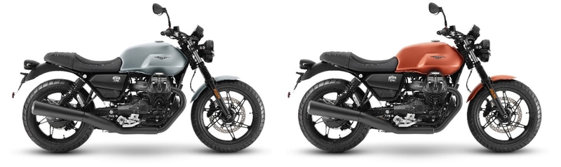 ボディカラー：アイスブルー（左）、ラメオレンジ（右）