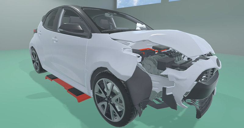 バーチャル研修の様子