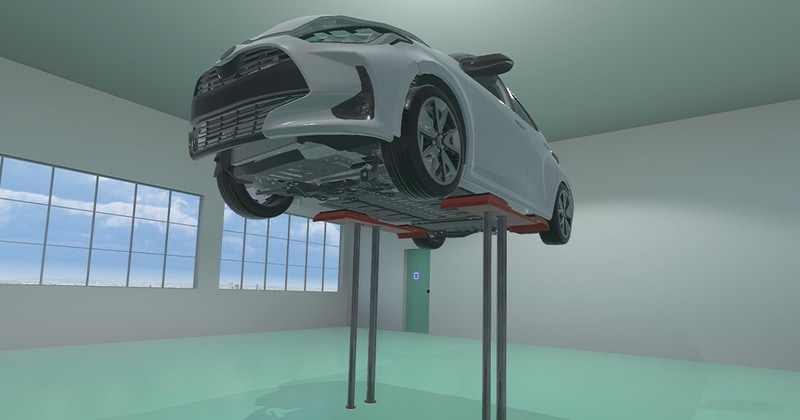 バーチャル研修の様子